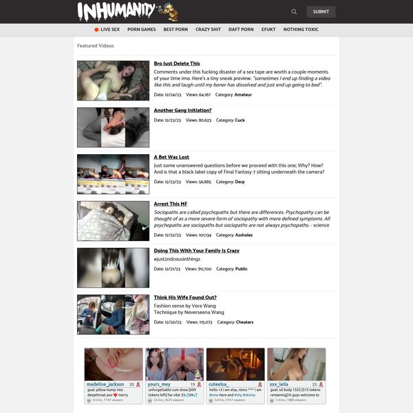 Inhumanity