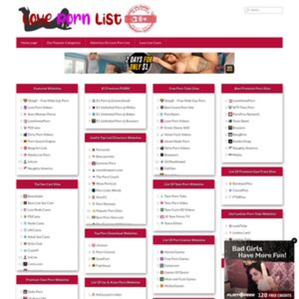 LovePornList