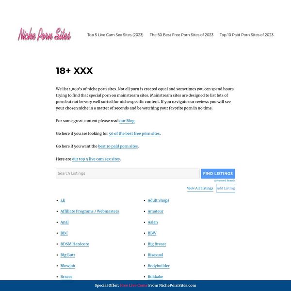 NichePornSites