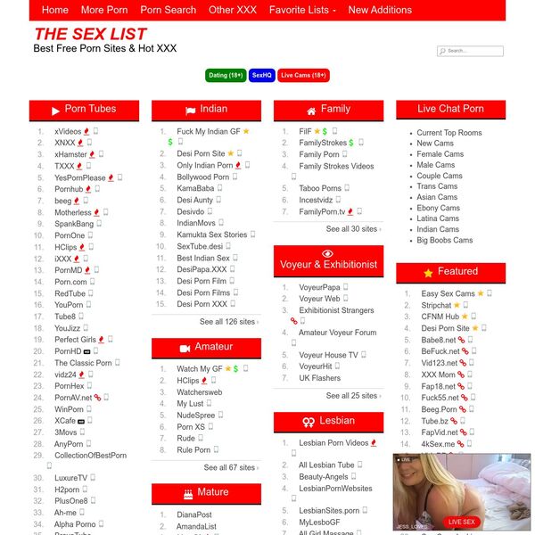 TheSexList